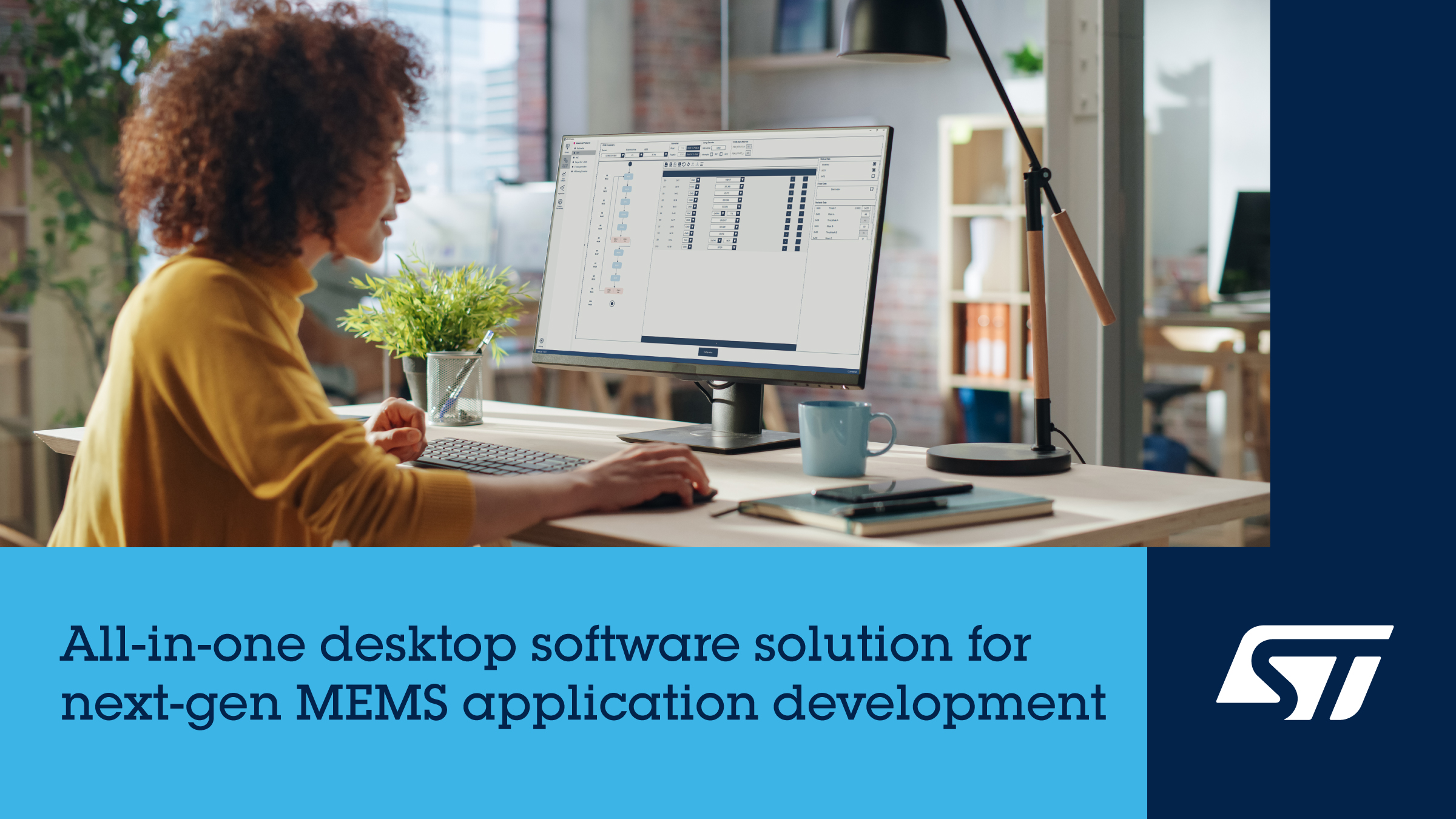 意法半导体通过全新的一体化MEMS Studio桌面软件解决方案提升提升传感器应用开发者的创造力