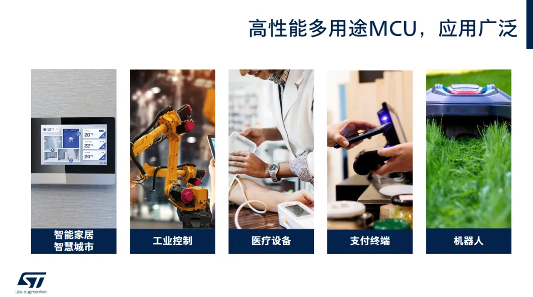 高性能多用途MCU，应用广泛