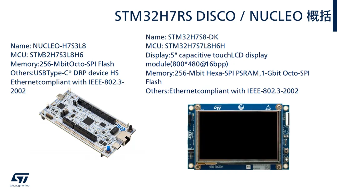 STM32H7RS DISCO/NUCLEO 概括